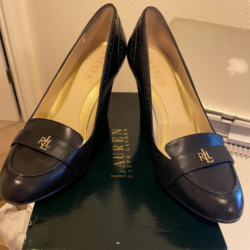 Vintage Ralph Lauren Pauli Heel, Size 7.5